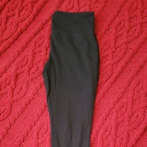 Mossimo Black Stirrup Leggings